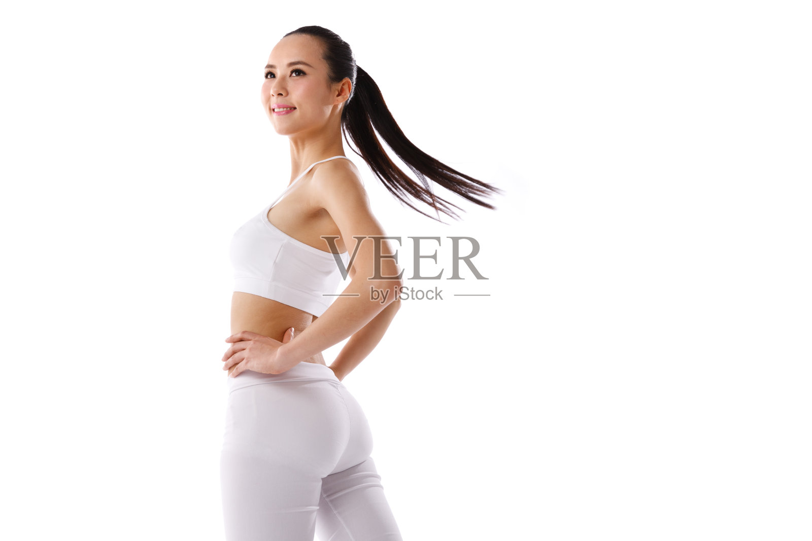 女人锻炼身体照片摄影图片