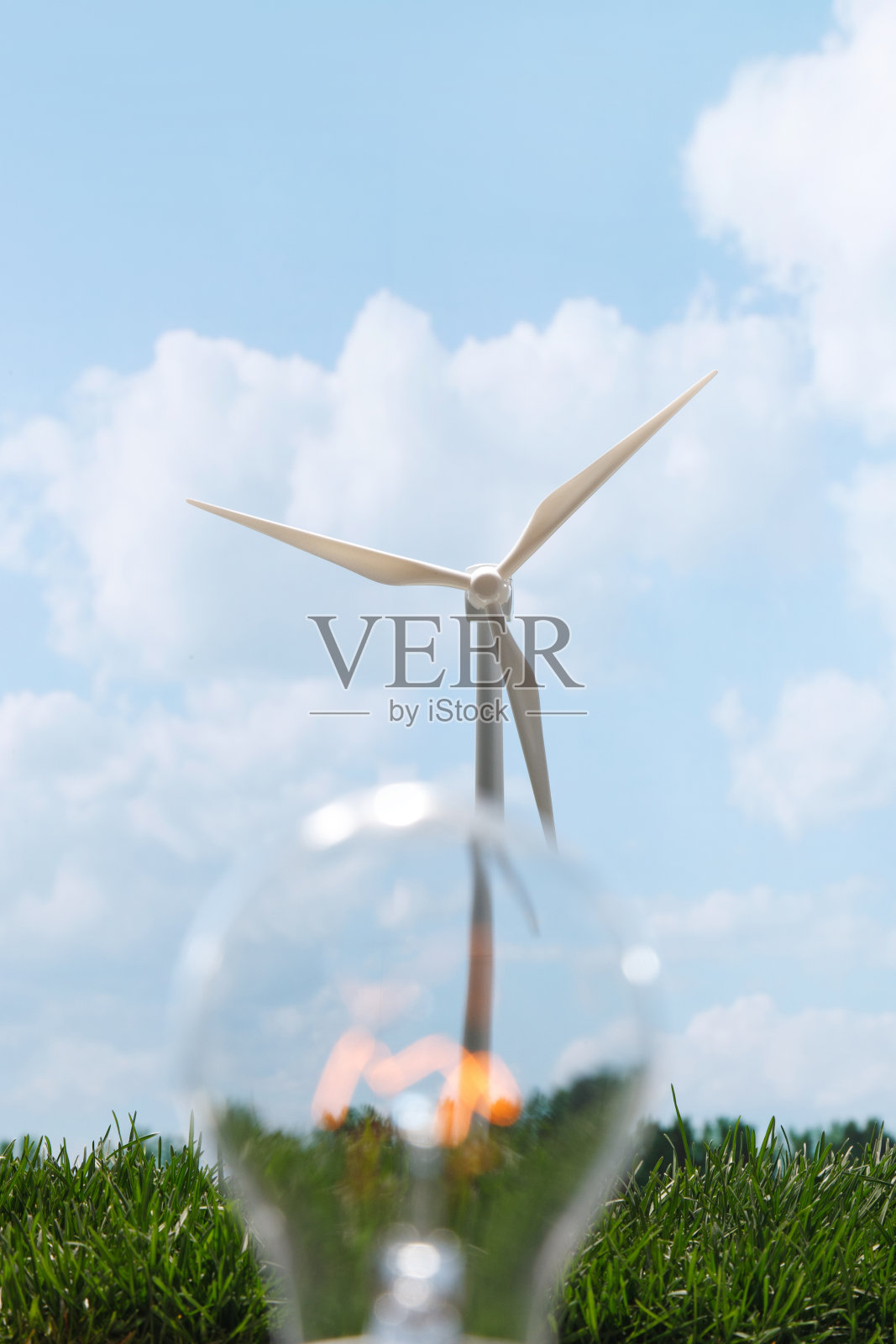 电力风车照片摄影图片