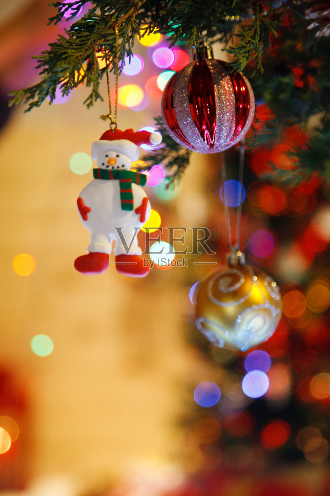 圣诞装饰物照片摄影图片