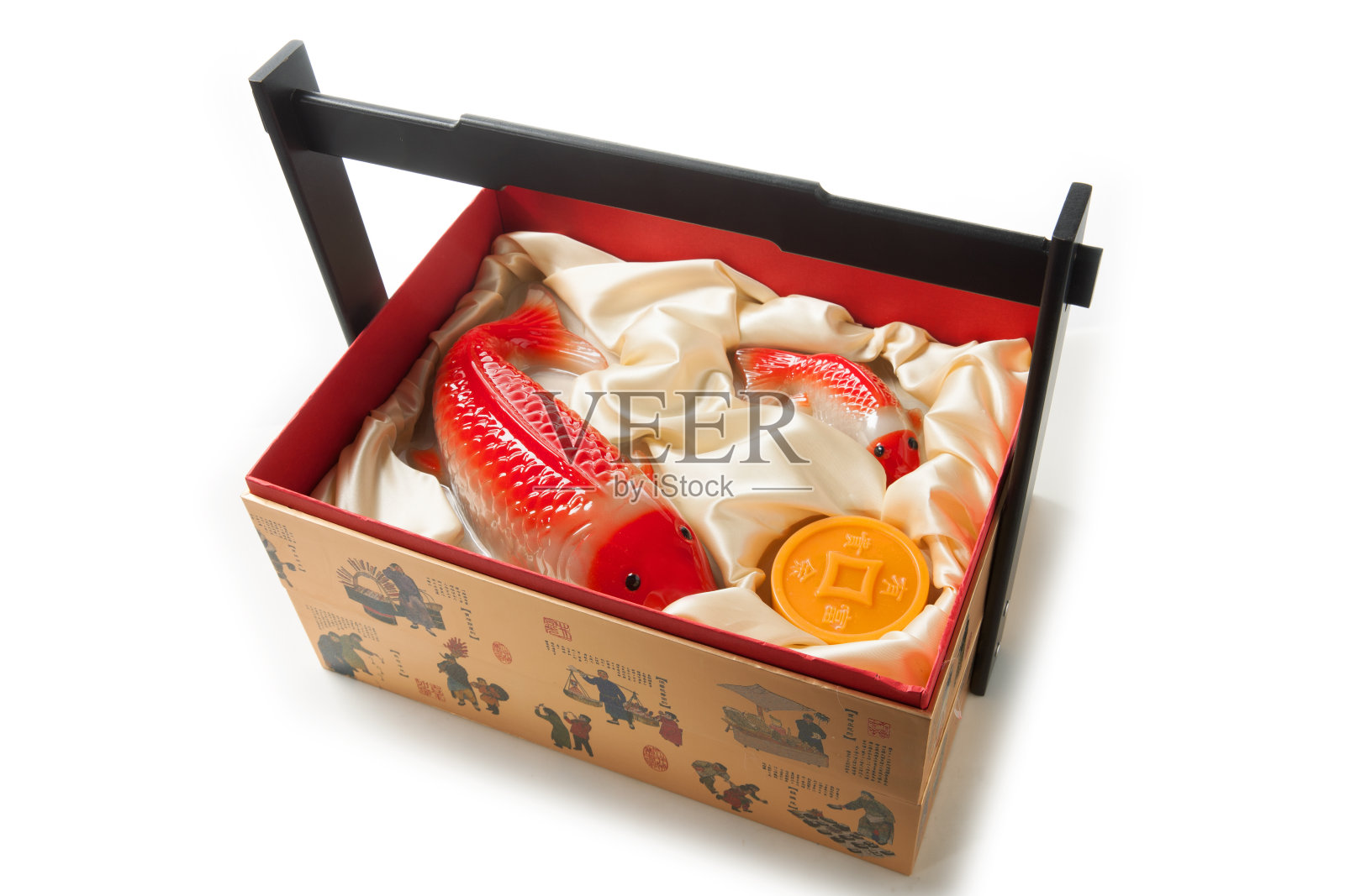 礼盒年糕照片摄影图片