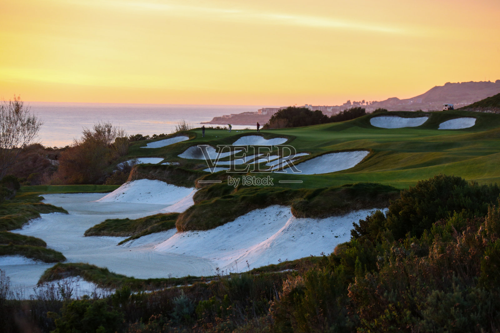 高尔夫球场照片摄影图片