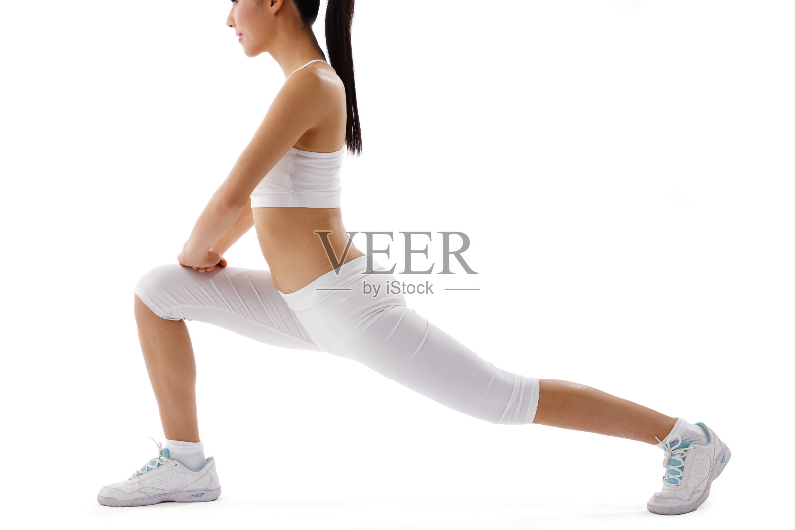 女人锻炼身体照片摄影图片