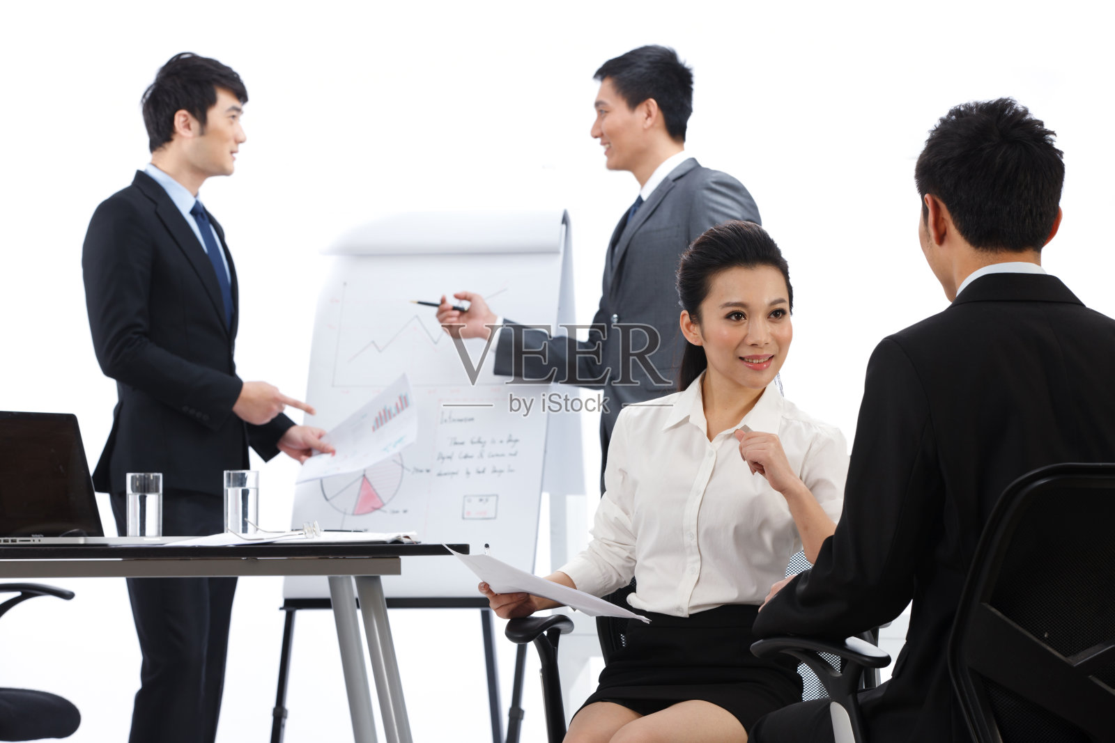 商务人士会议照片摄影图片