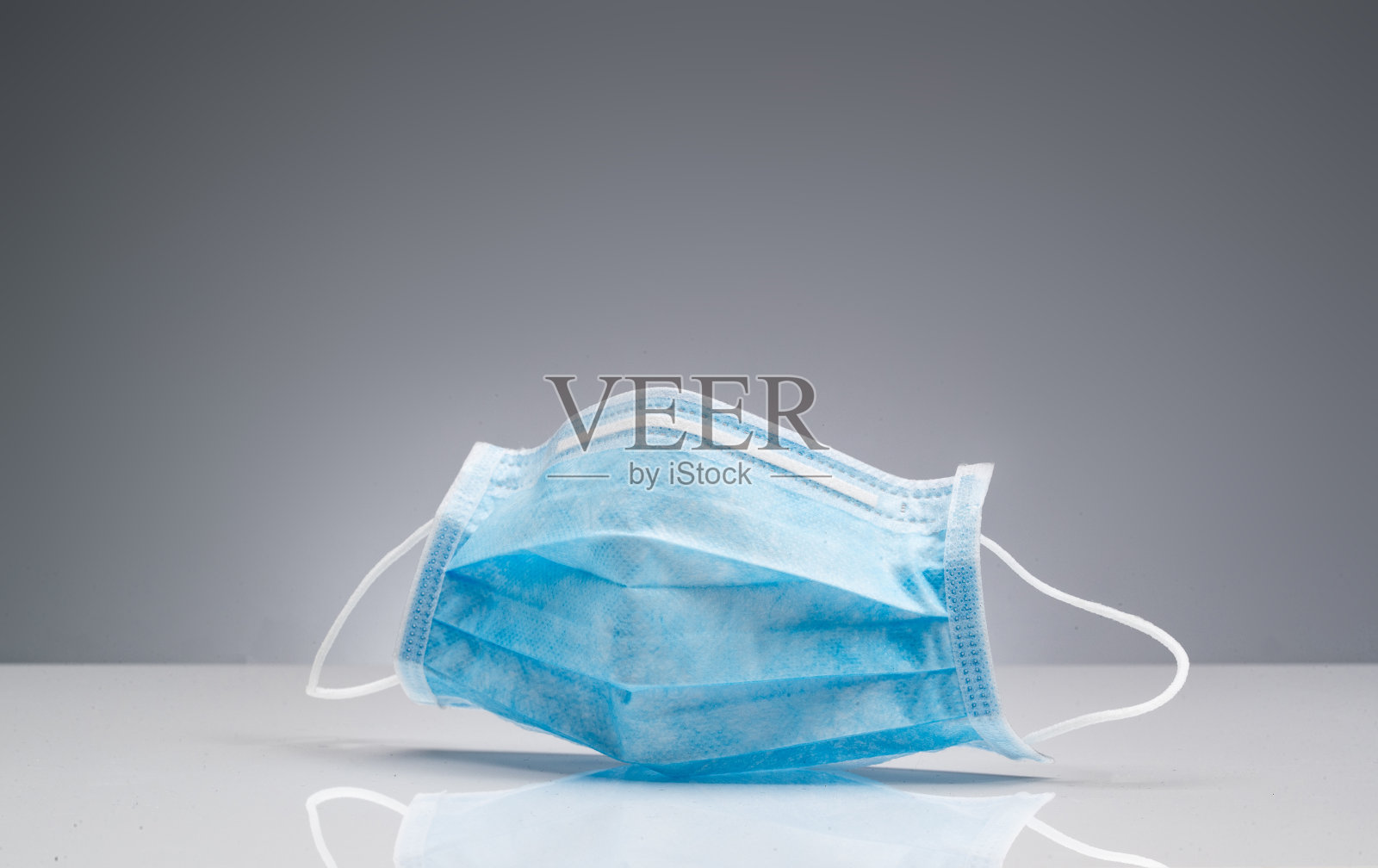 医用外科口罩照片摄影图片