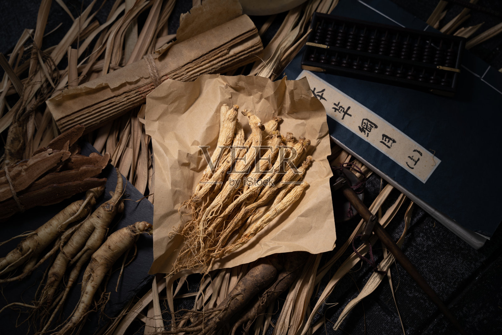 中草药照片摄影图片