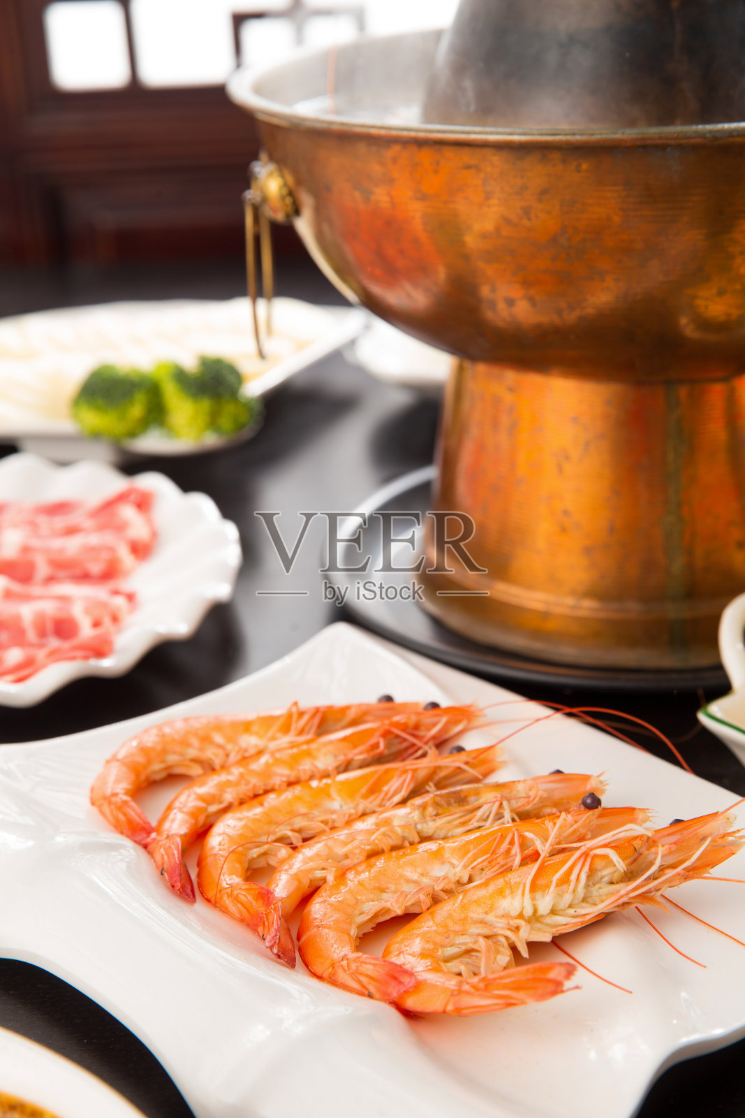 涮羊肉照片摄影图片