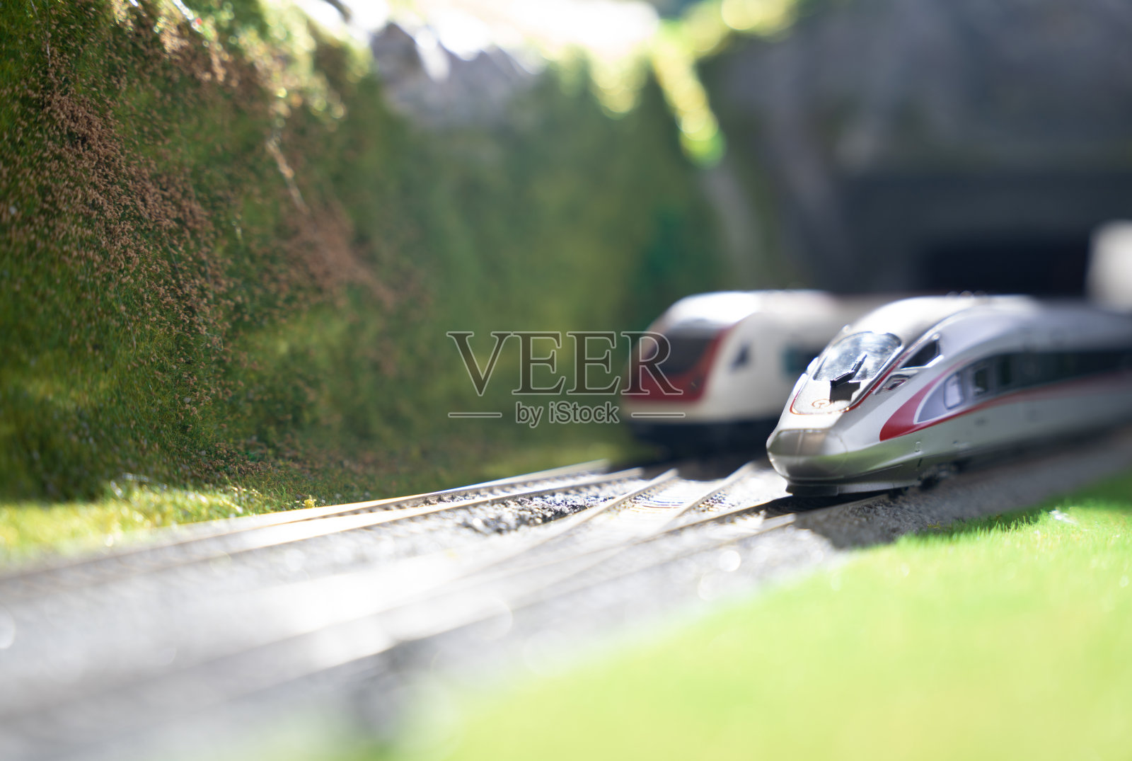 高铁模型照片摄影图片