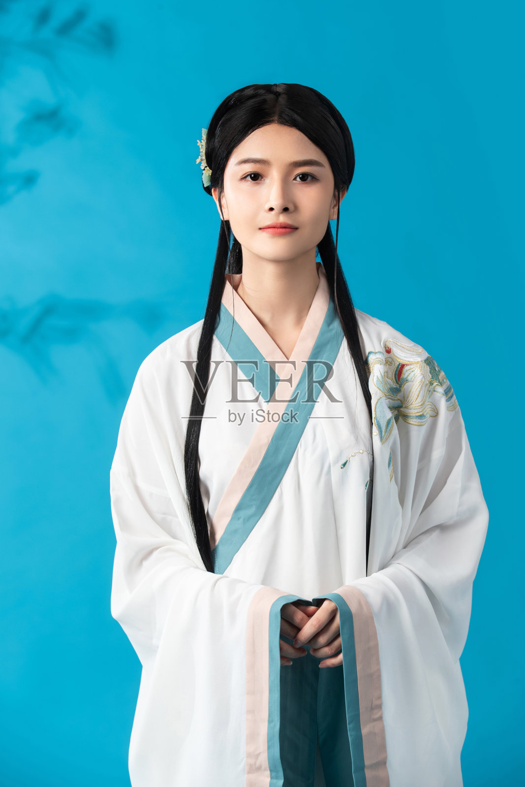 古风美女照片摄影图片