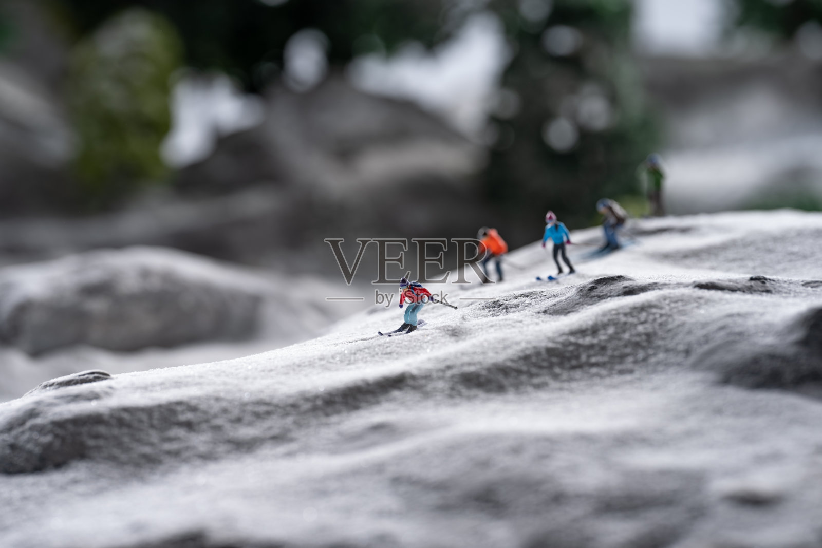 创意滑雪照片摄影图片