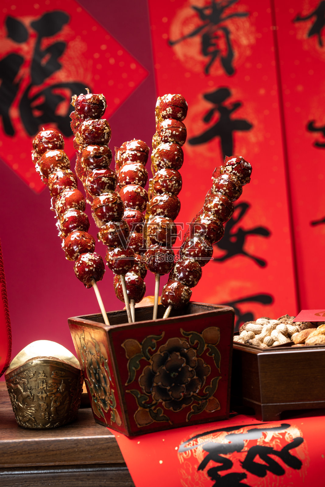 静物糖葫芦照片摄影图片