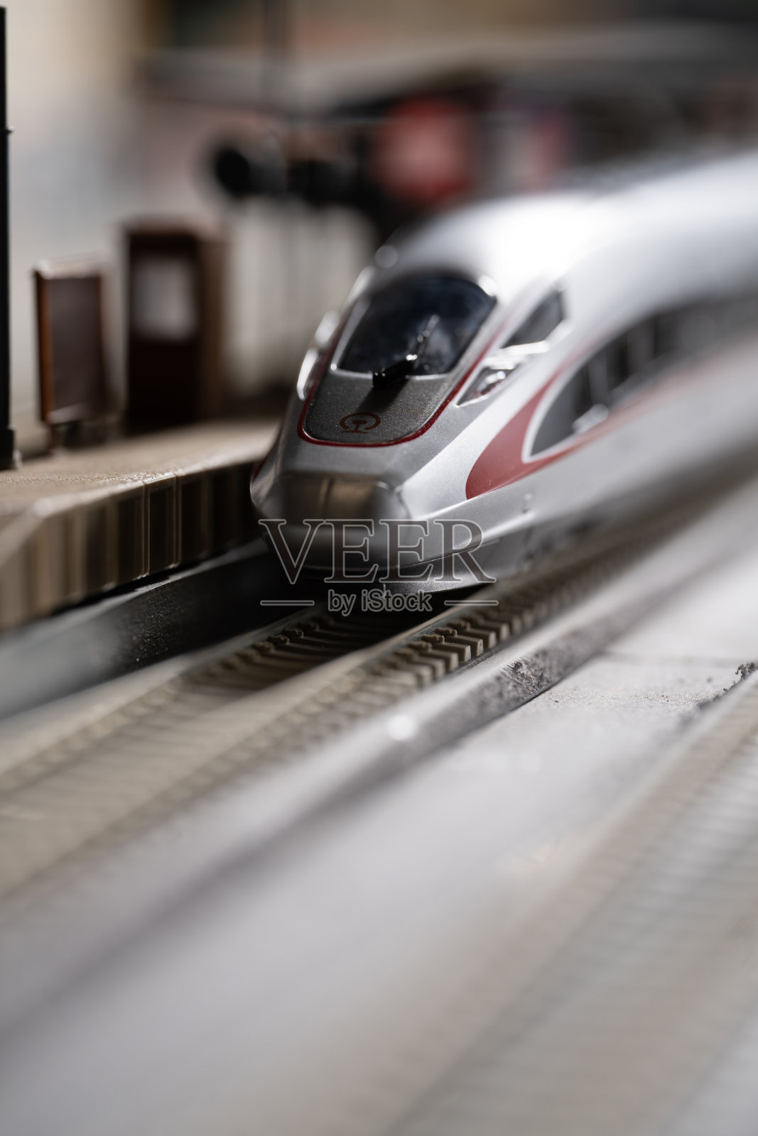 高铁模型照片摄影图片