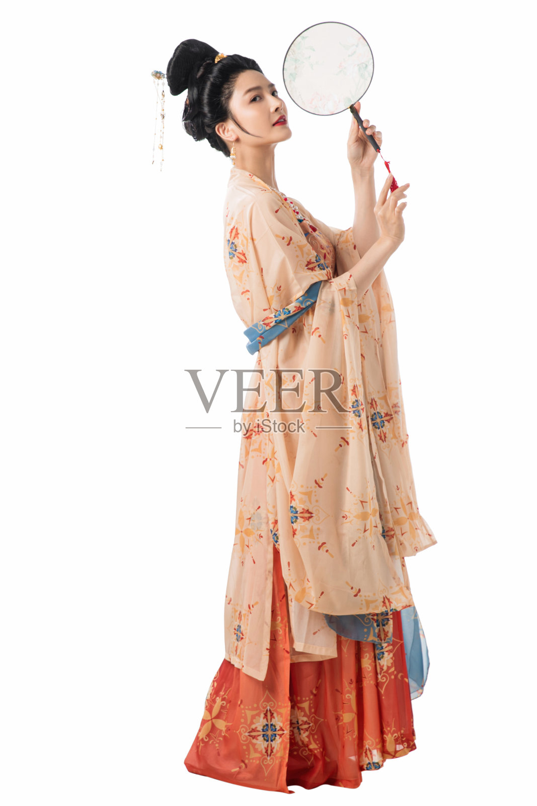 古装美女照片摄影图片