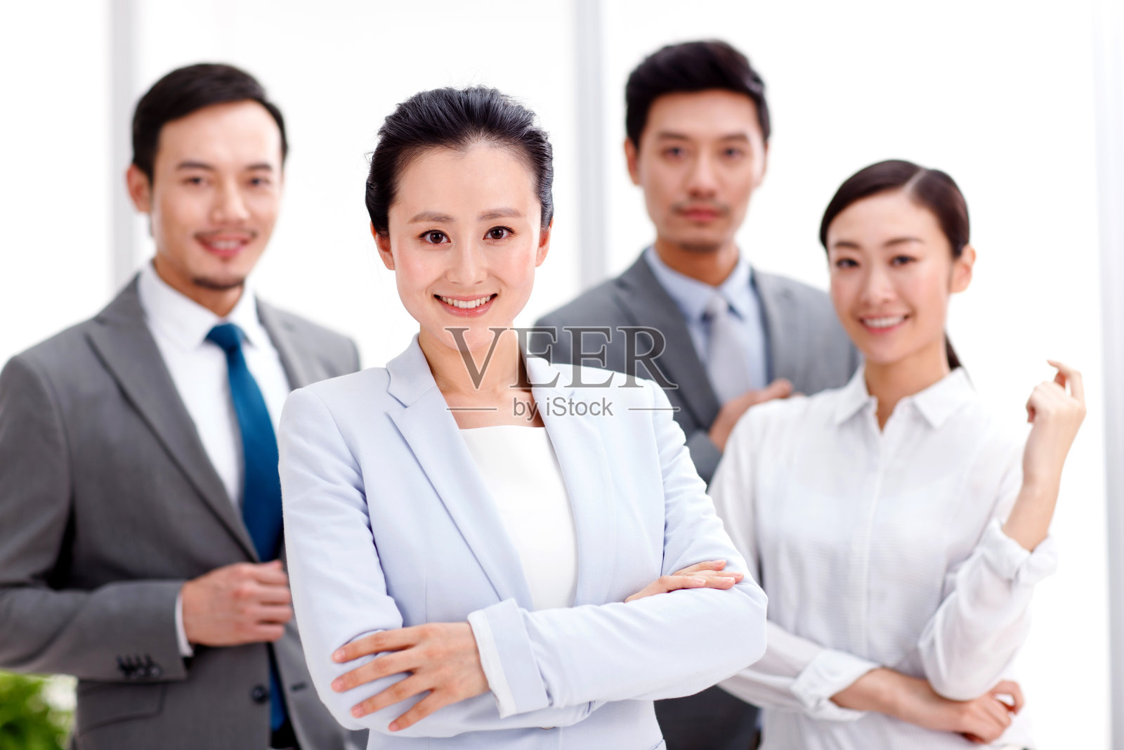 东方商务团队照片摄影图片