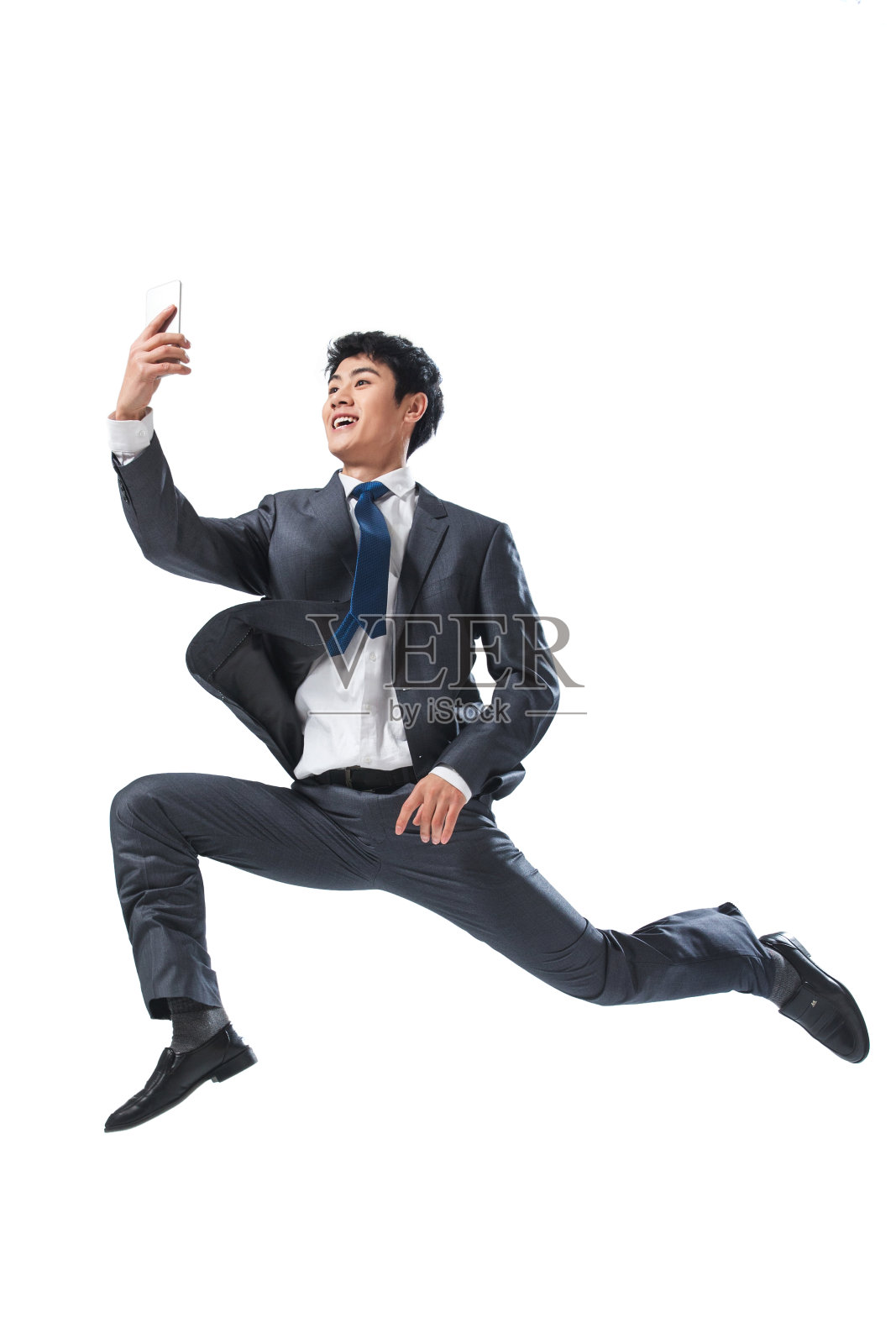 功夫男白领照片摄影图片