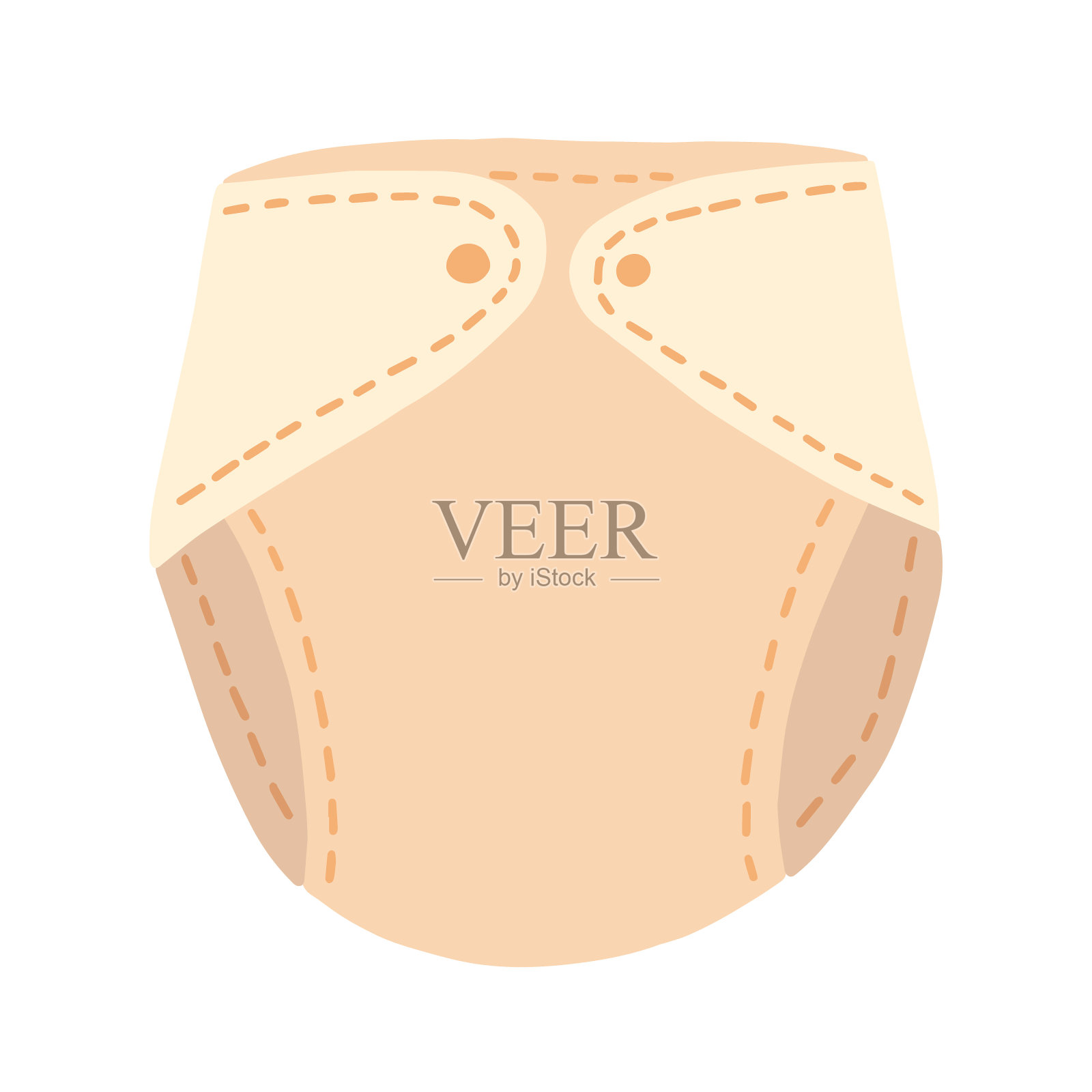 布尿布插图设计元素图片