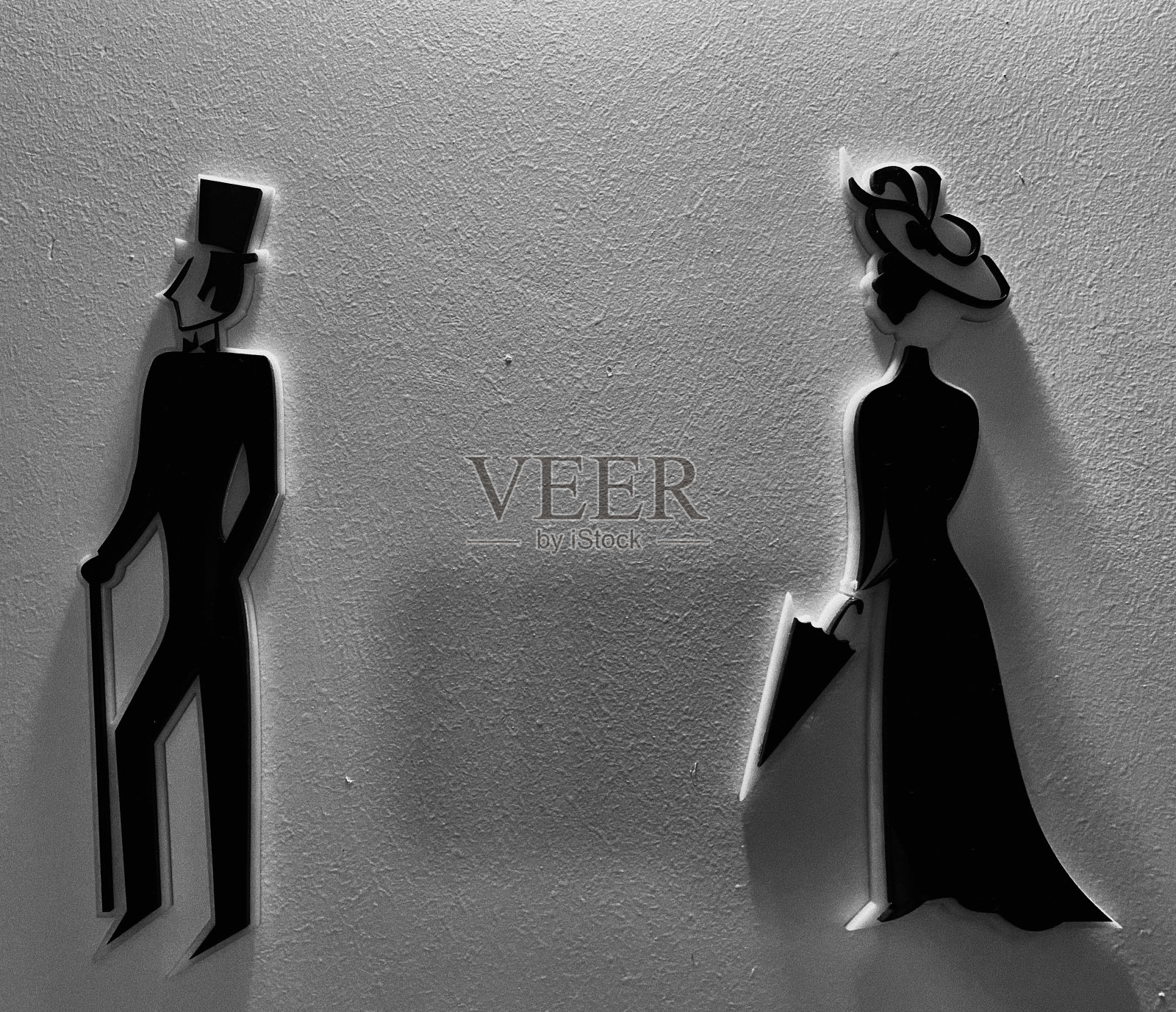 墙上的艺术照片摄影图片