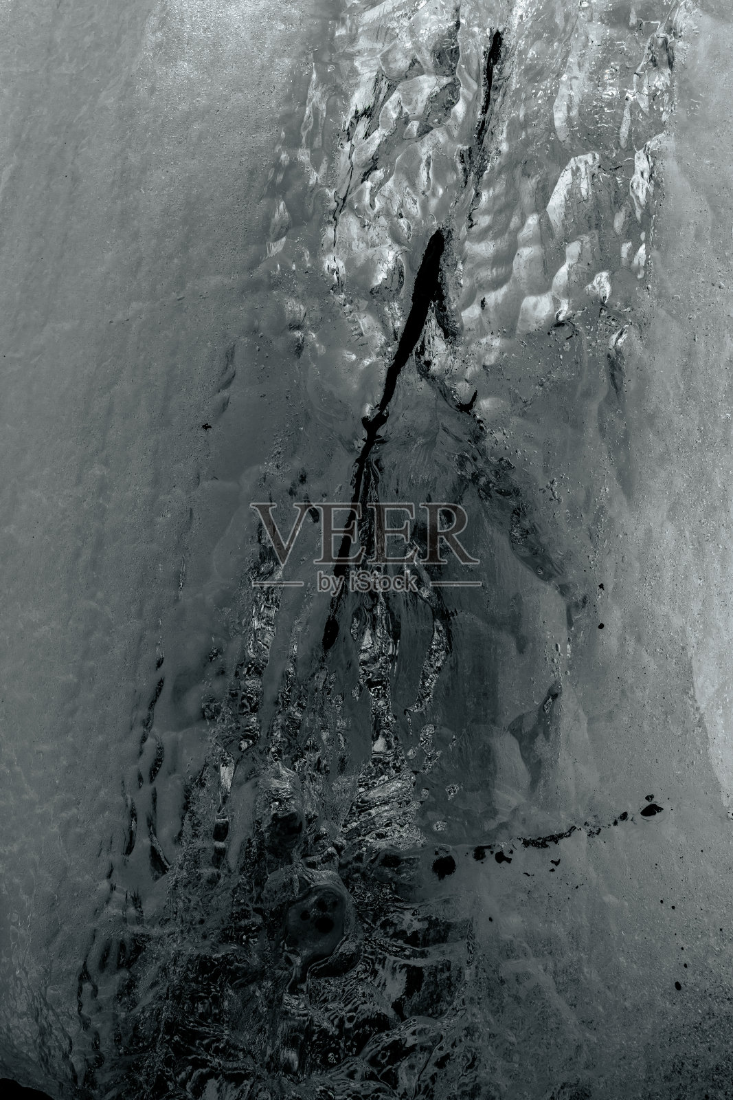 冰山纹理细节旧冰火山黑海滩冰岛照片摄影图片