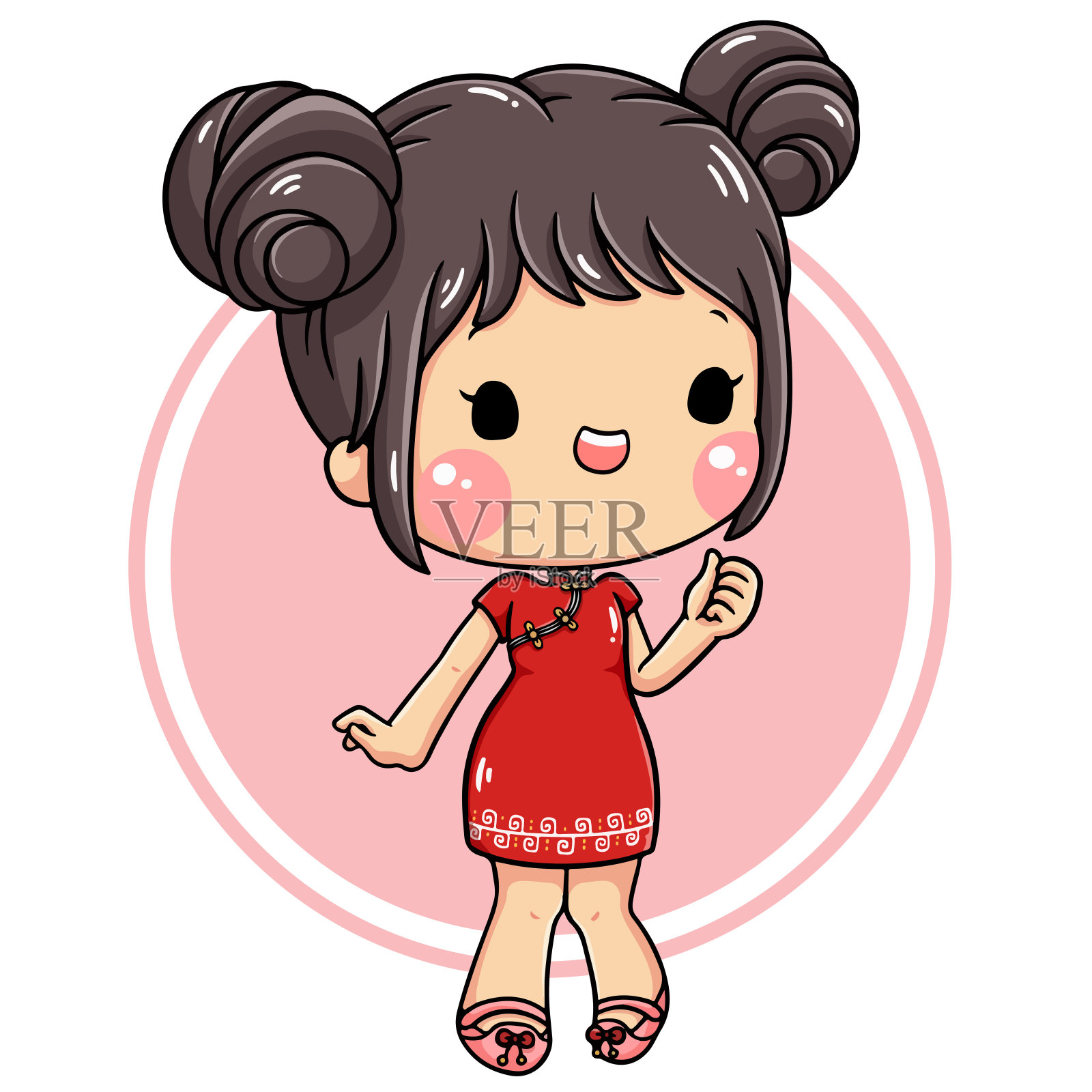 35 _女孩 023设计元素图片