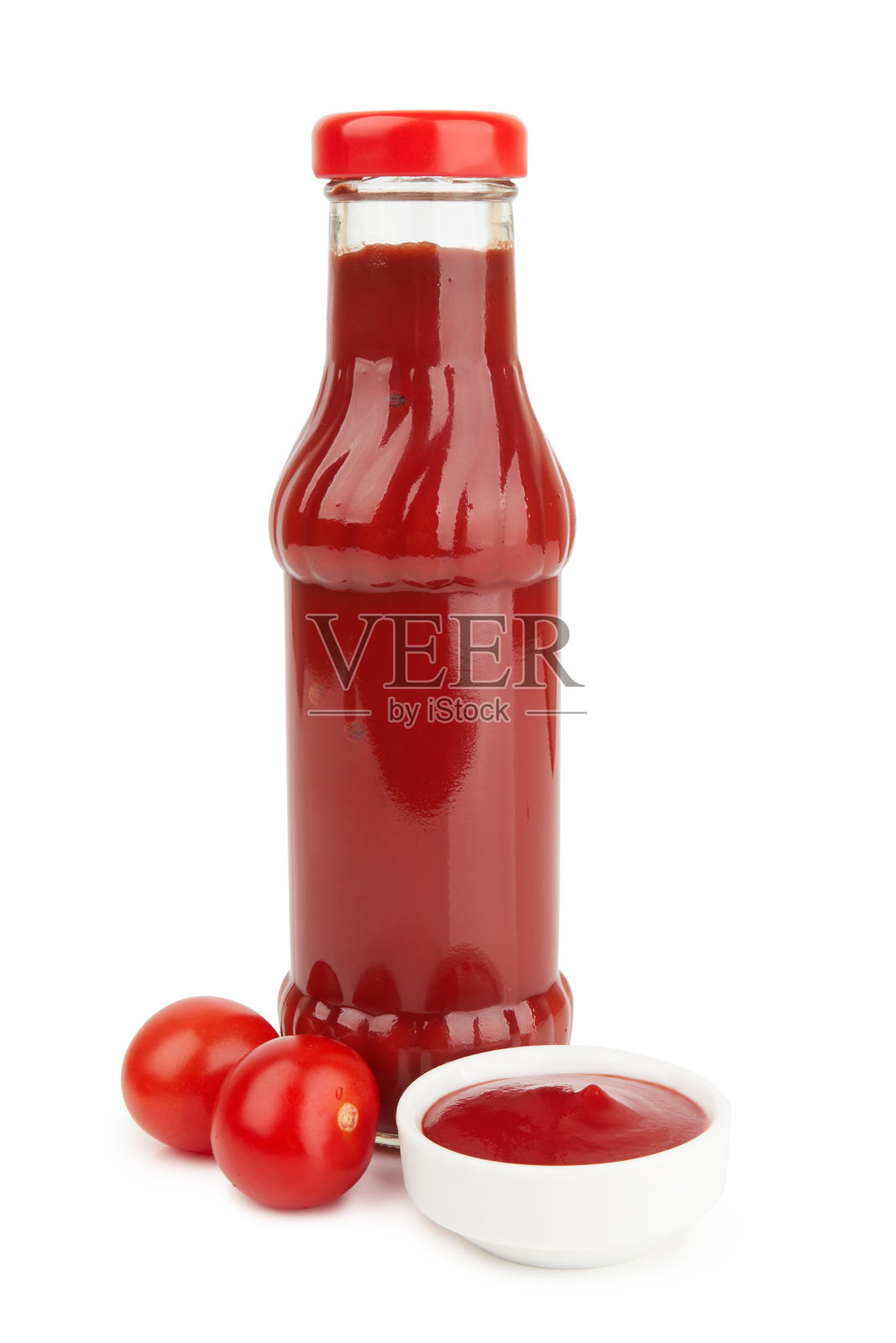 一瓶番茄酱照片摄影图片