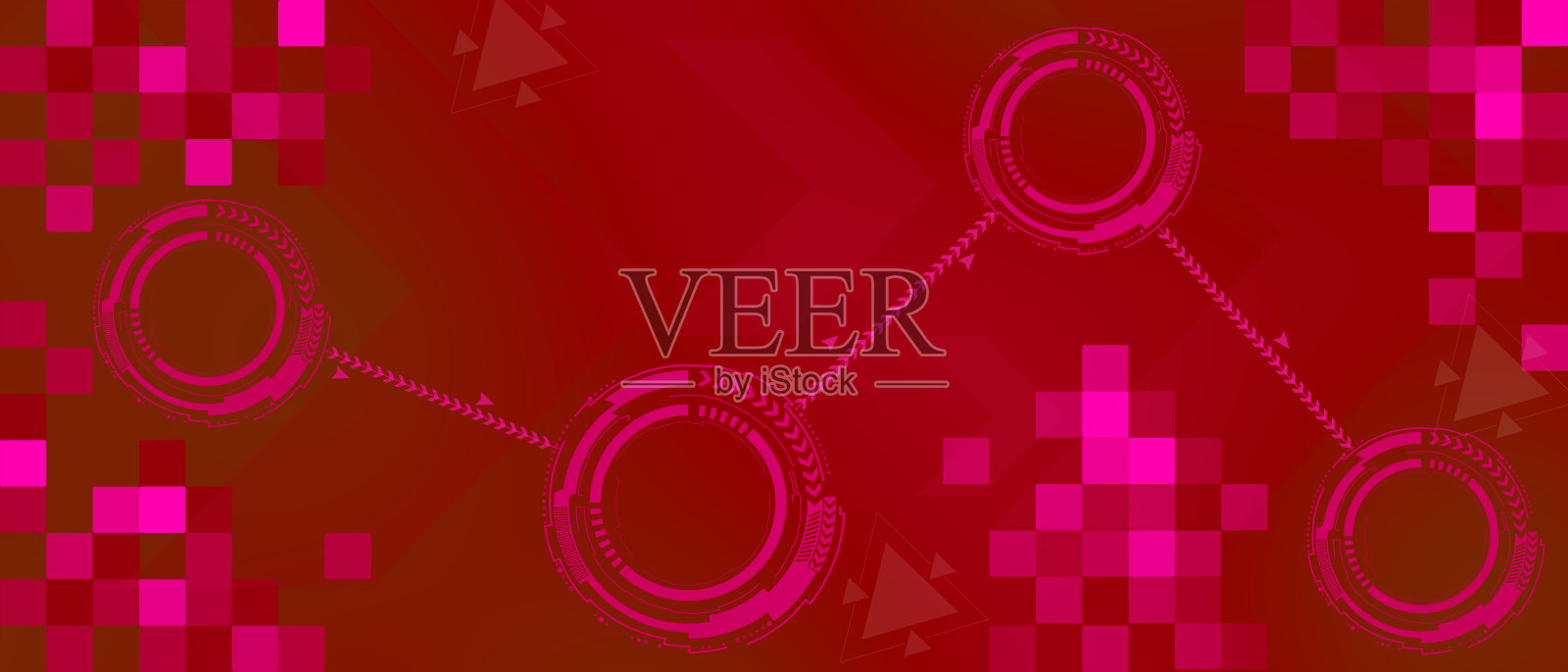 技术背景插画图片素材