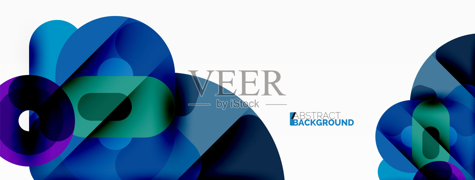 创造性的几何壁纸。圆圈、线条的背景。墙纸、横幅、背景或着陆的业务模板插画图片素材