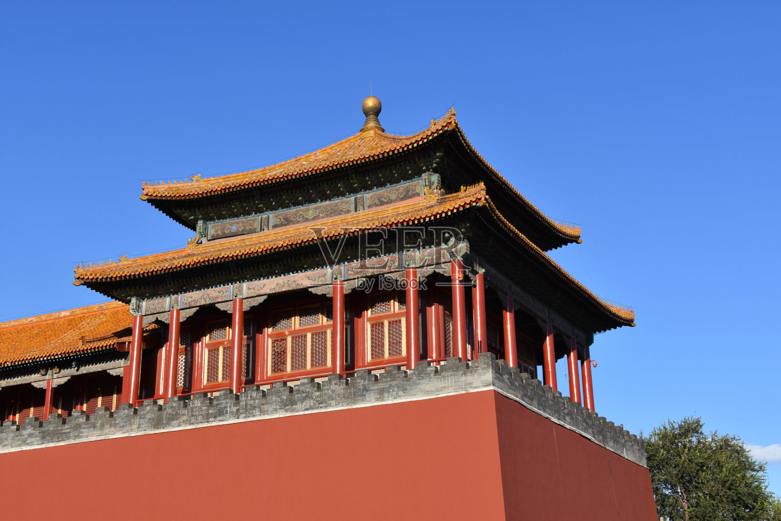 北京的传统中国建筑照片摄影图片