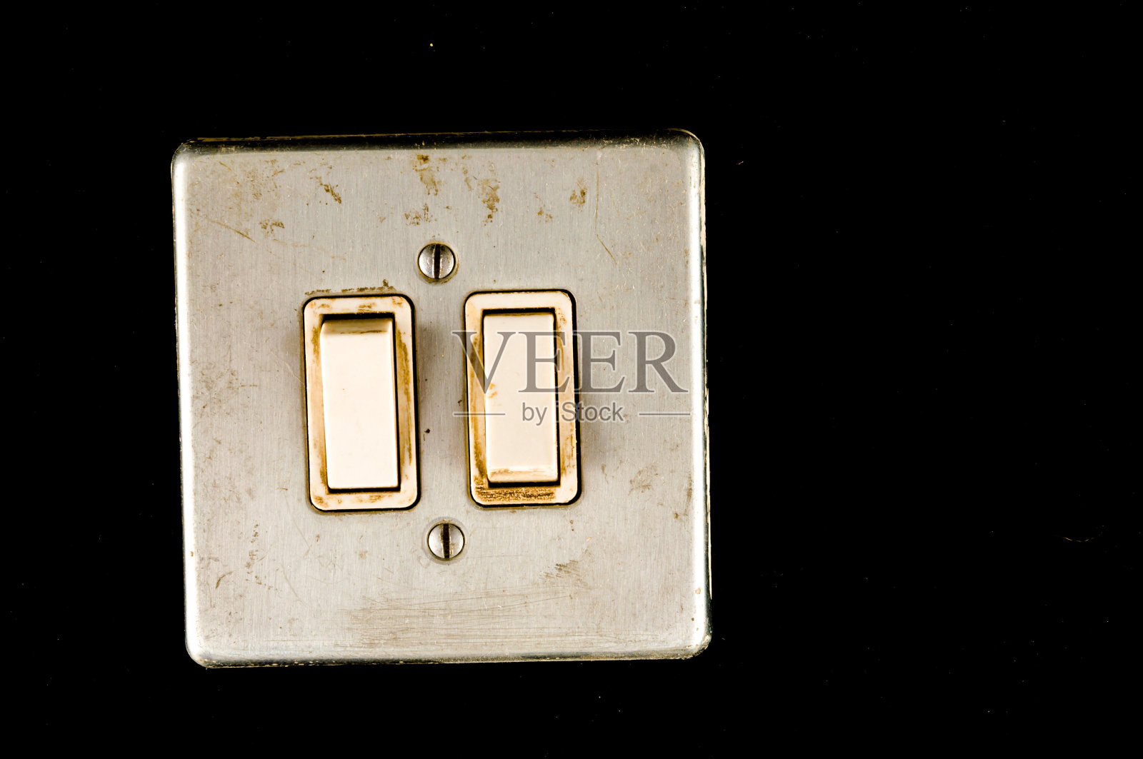 电开关断续器的特写照片摄影图片