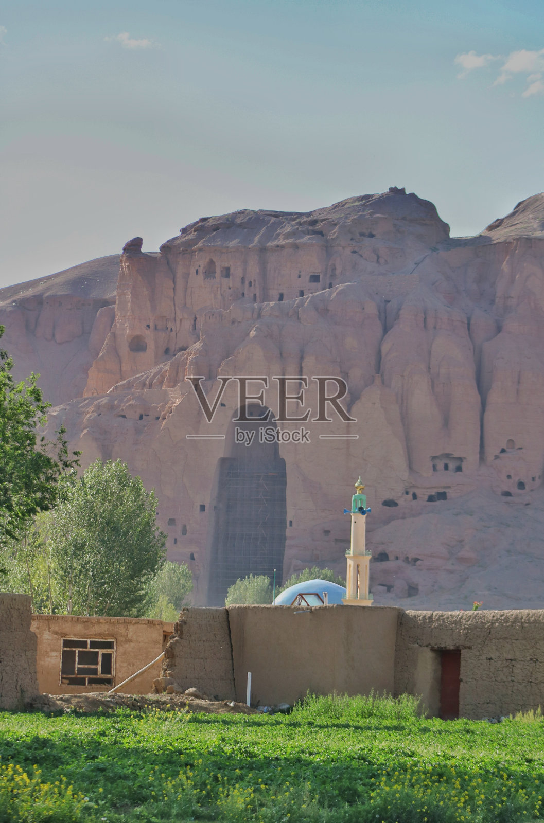 佛,Bamyan,阿富汗照片摄影图片