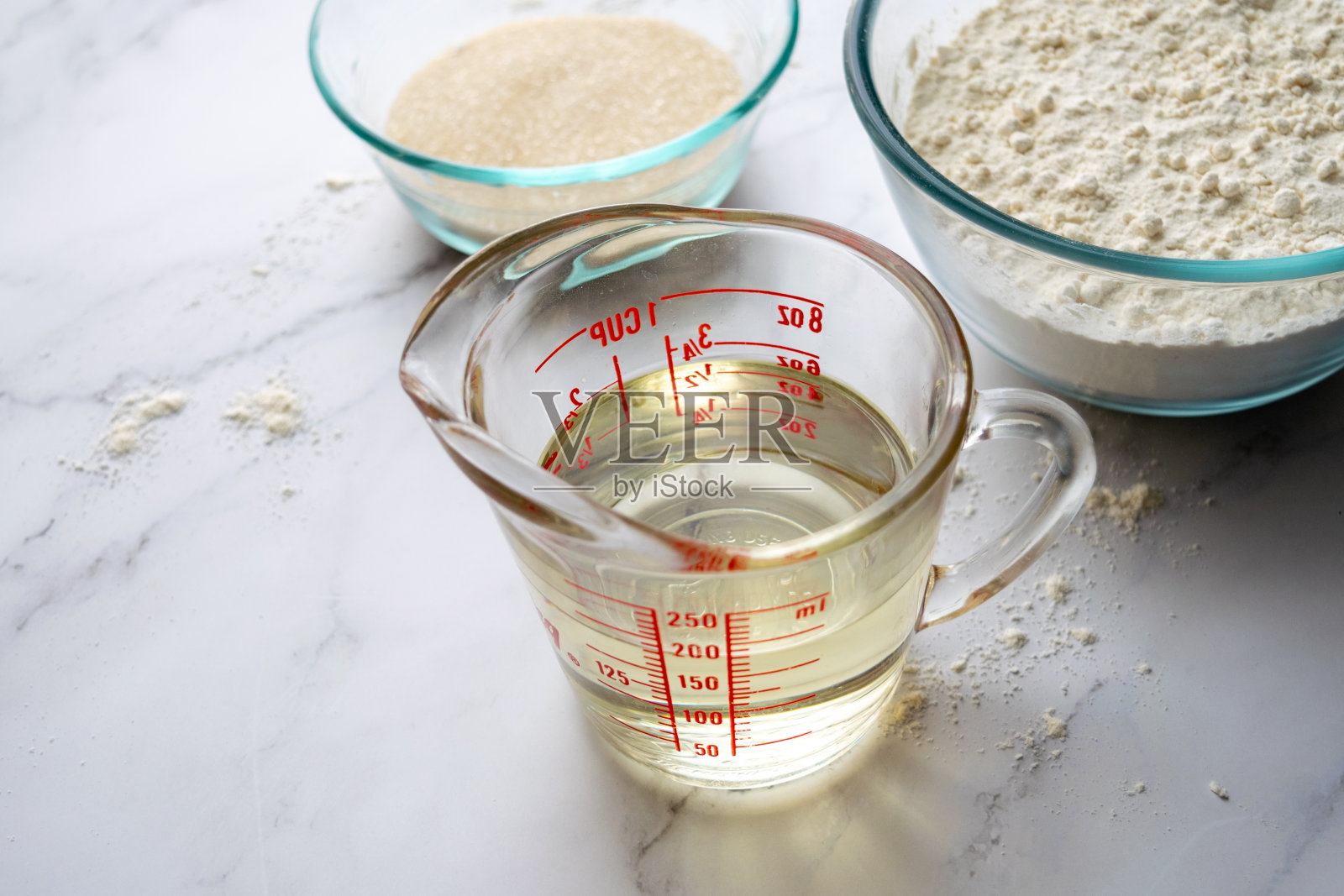 有机松饼的原料照片摄影图片