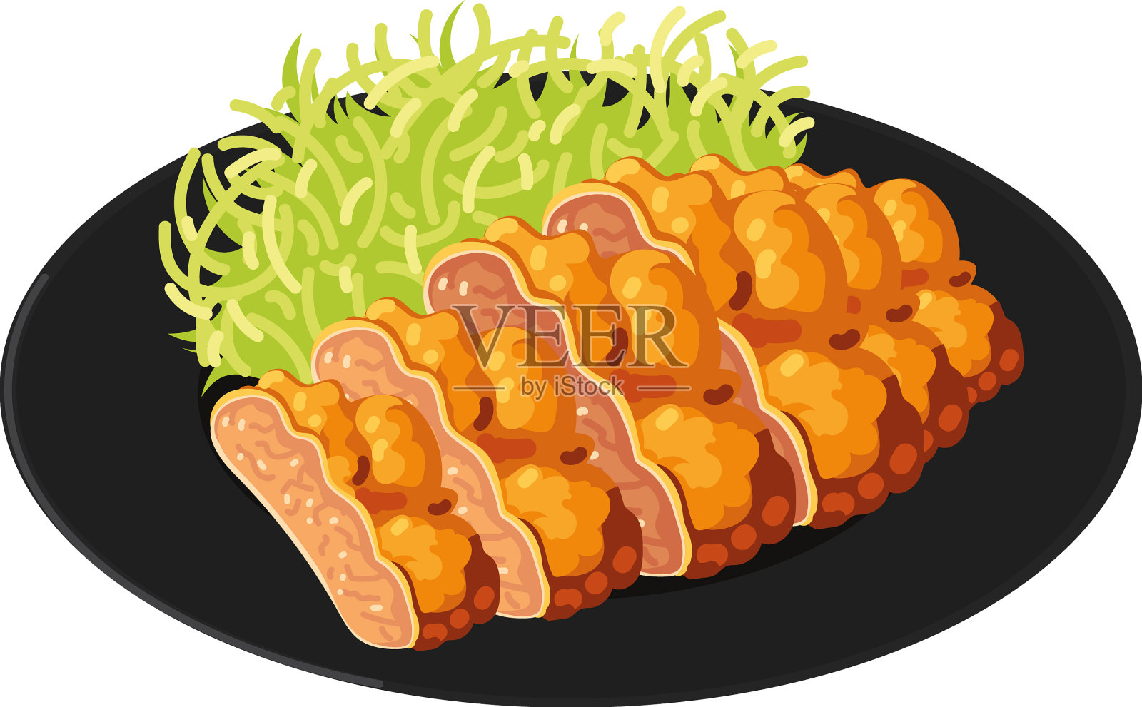 日本的新鲜食物设计元素图片