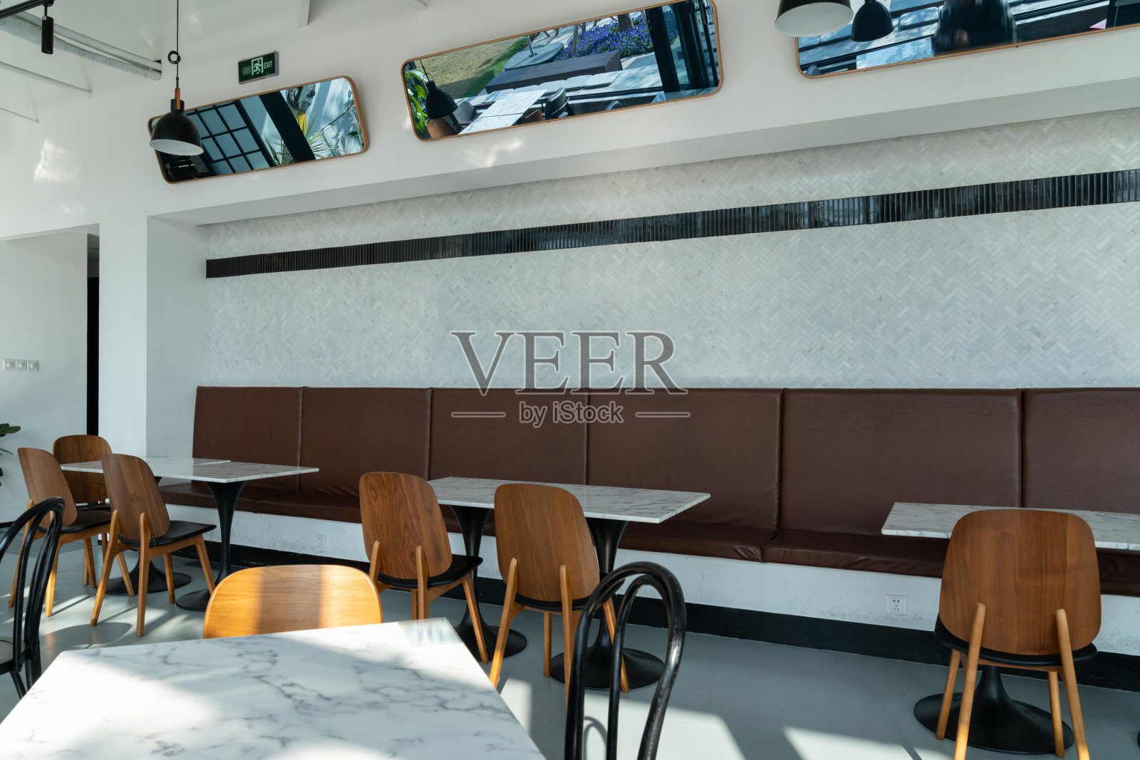 餐厅内部照片摄影图片
