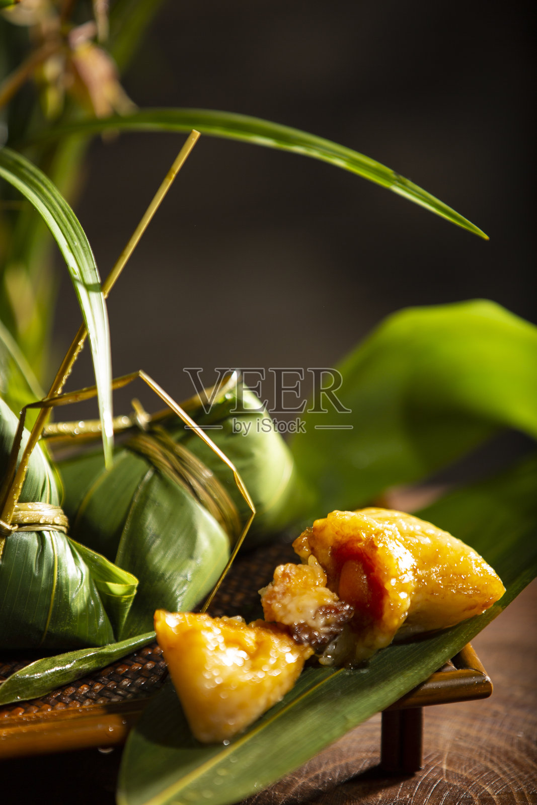 板岩的粽子照片摄影图片