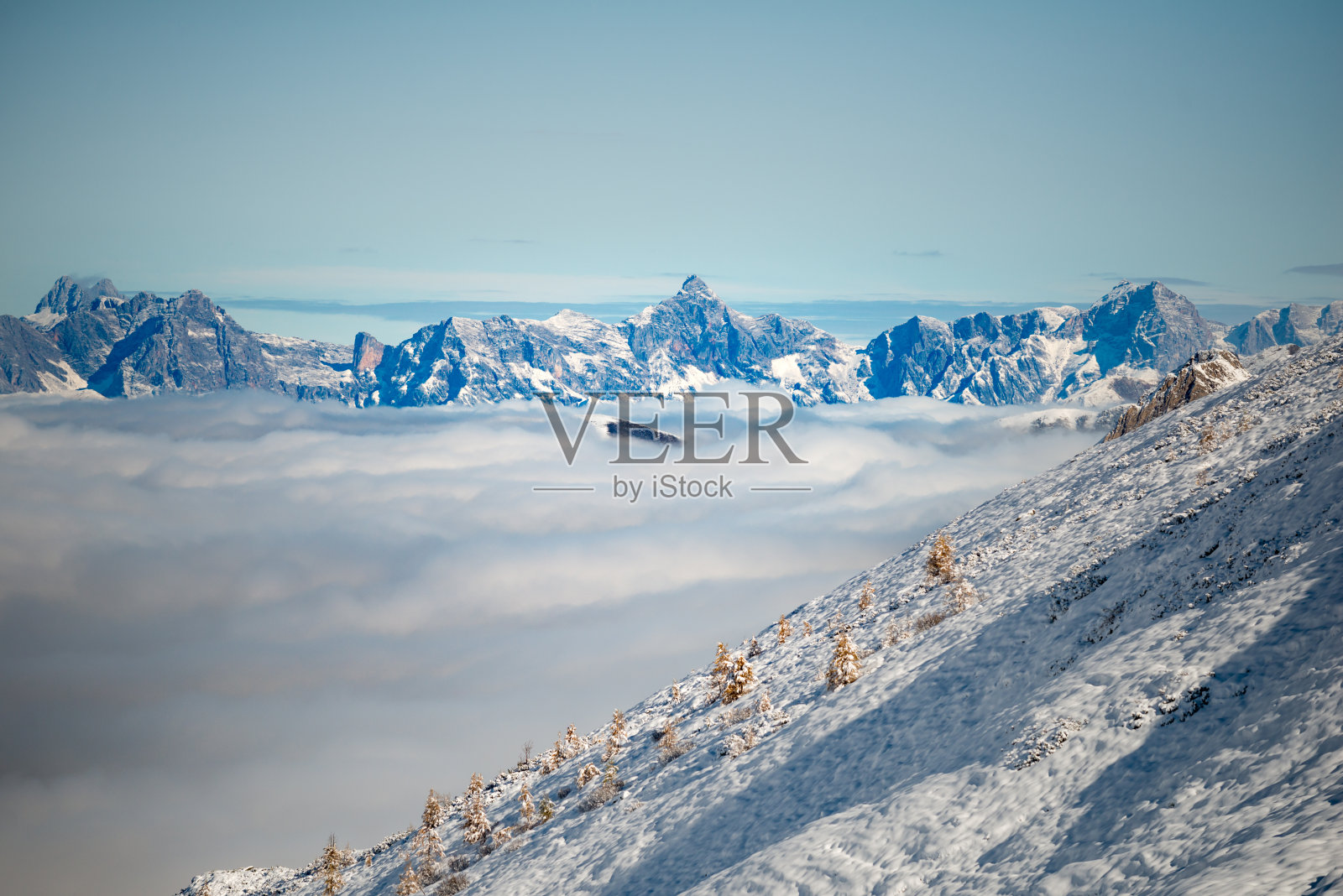 Hohe Tauern, Großglockner，欧洲奥地利，冬季照片摄影图片