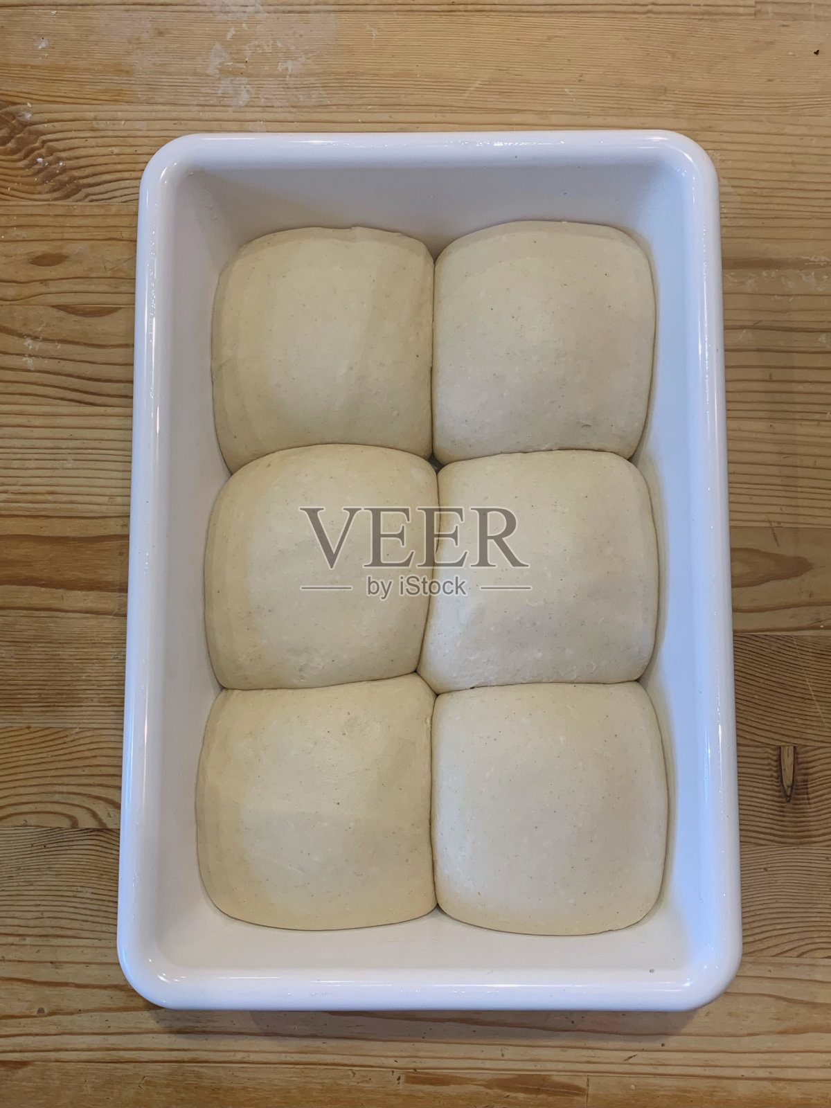 披萨面团的酵母球照片摄影图片