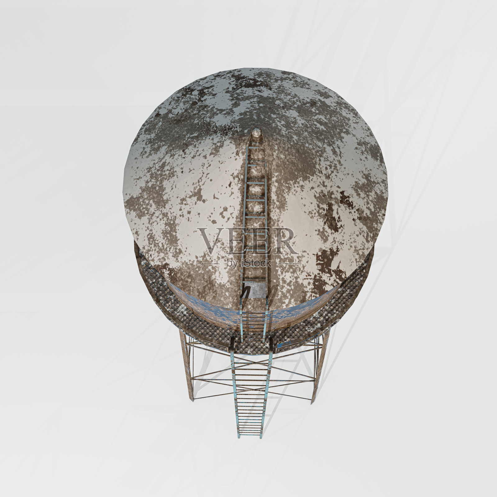 水箱塔照片摄影图片