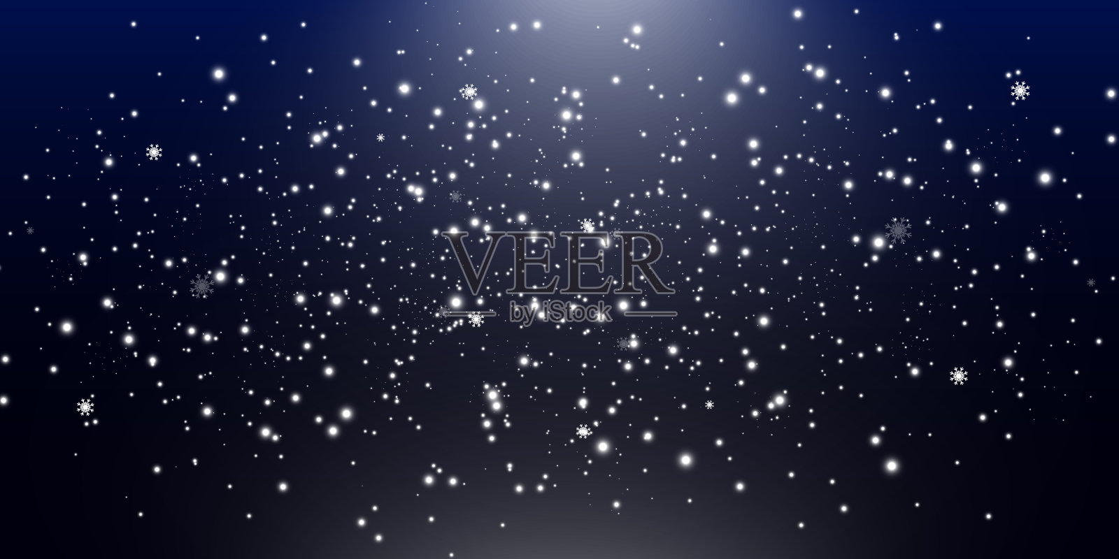 在透明的背景上飞行的雪的矢量插图。降雪或暴风雪的自然现象。照片摄影图片