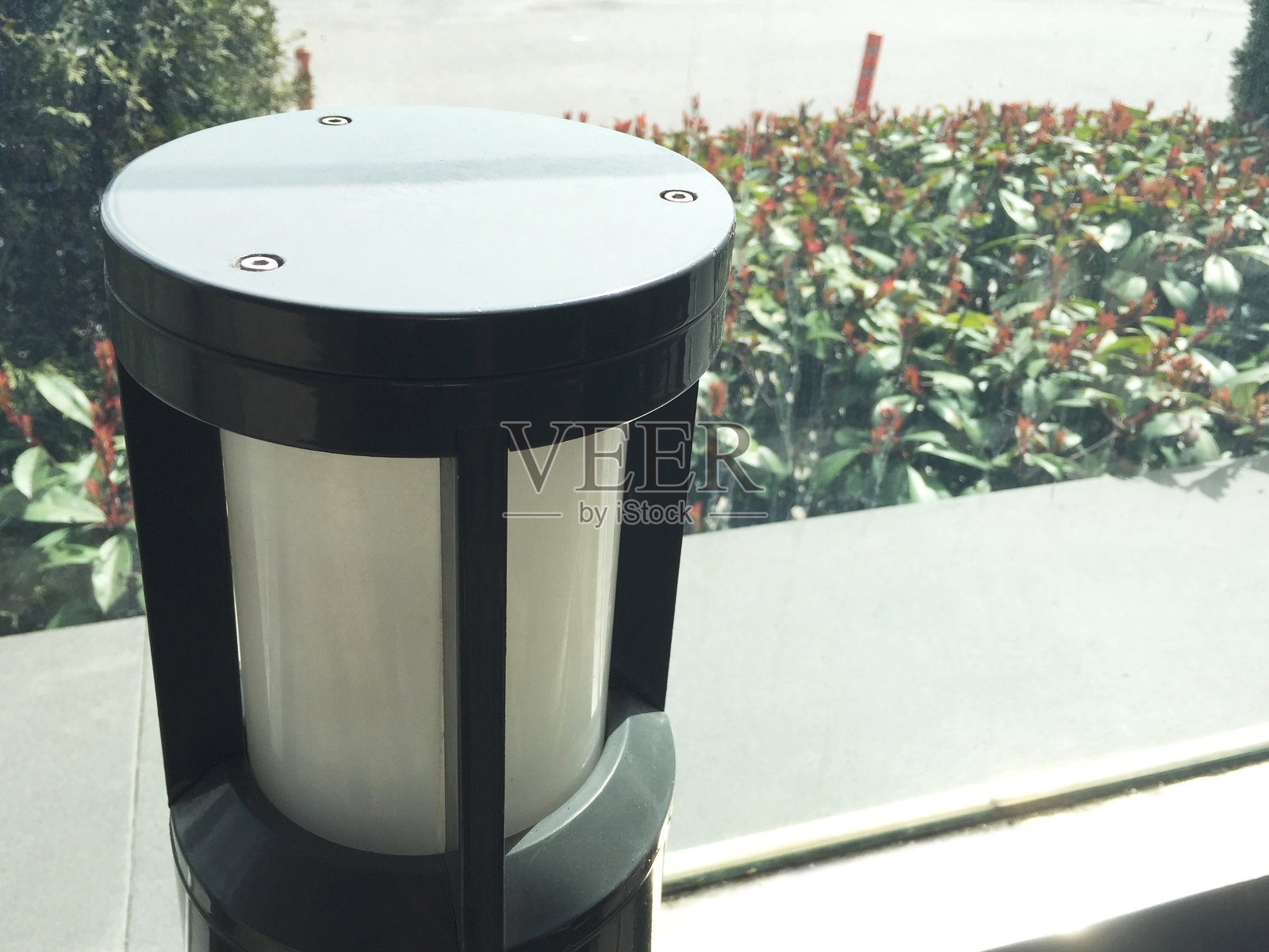 室外花园灯照片摄影图片