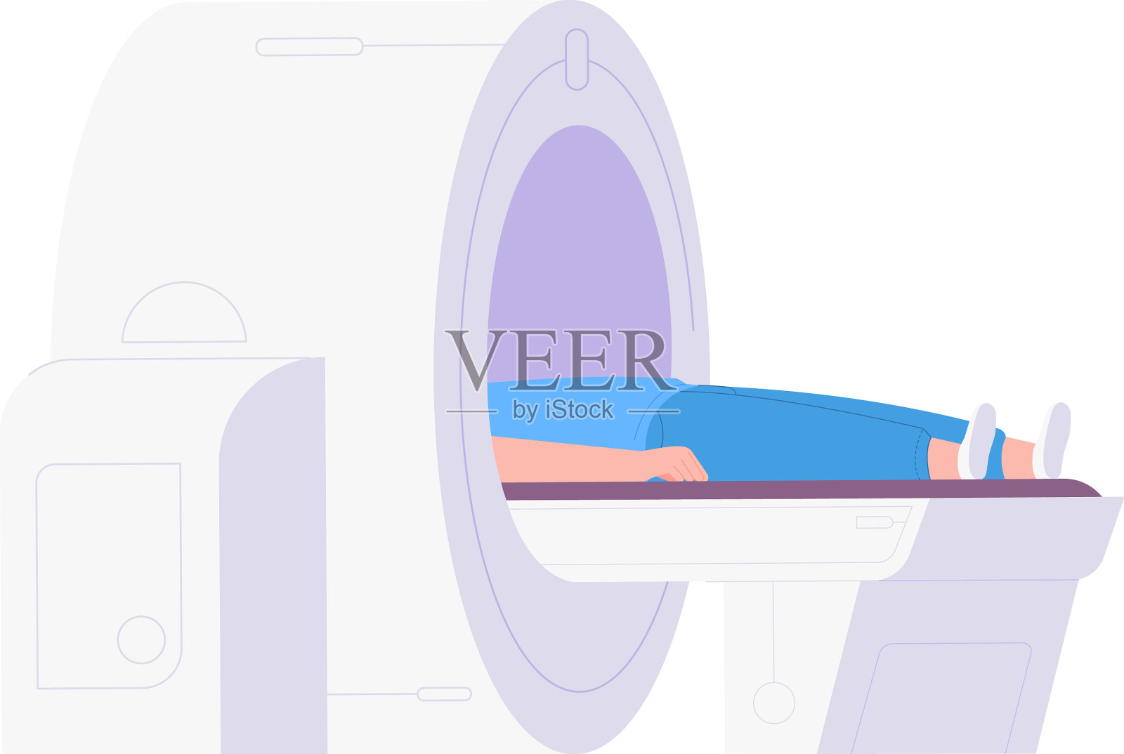 人在体层摄影机mri程序中设计元素图片