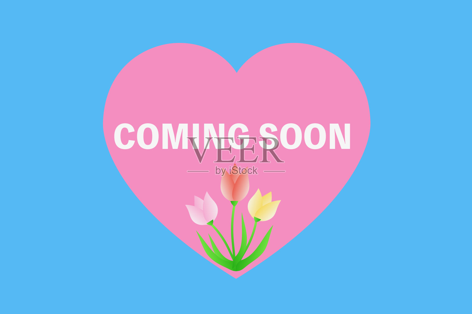 即将到来的插画图片素材