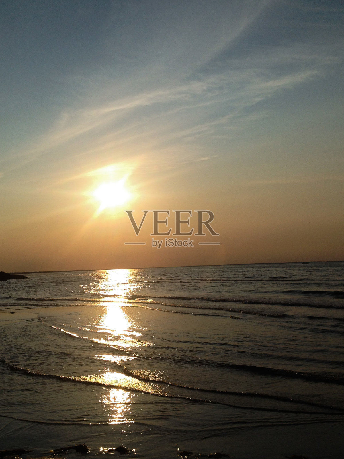 浪漫的日落照片摄影图片