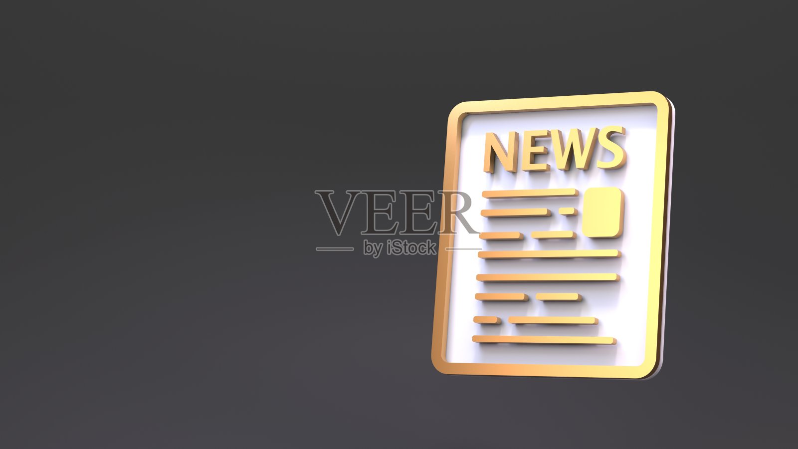 有新闻的表格或报纸。3 d渲染器照片摄影图片