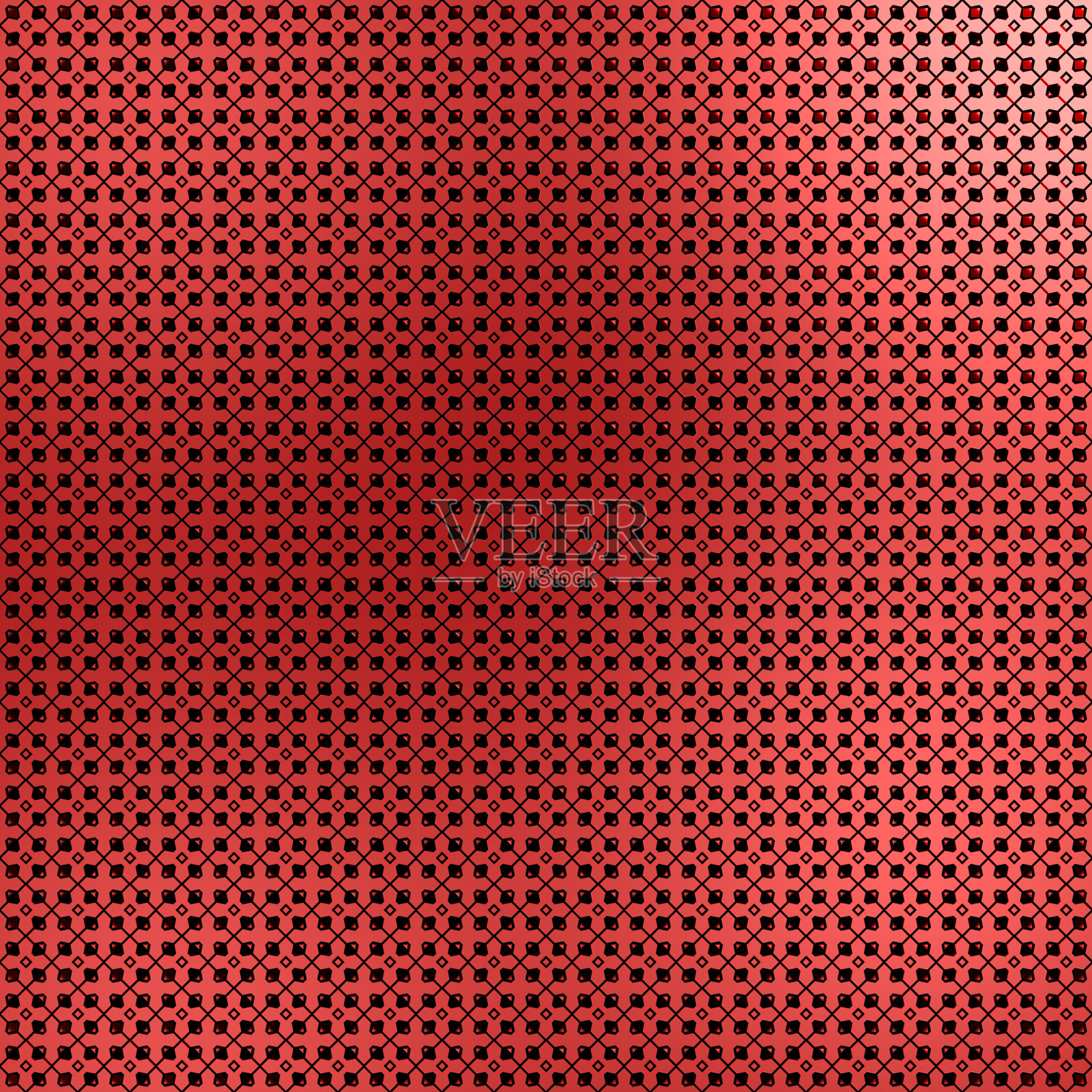 闪亮的金属对称瓷砖图案3d插图照片摄影图片