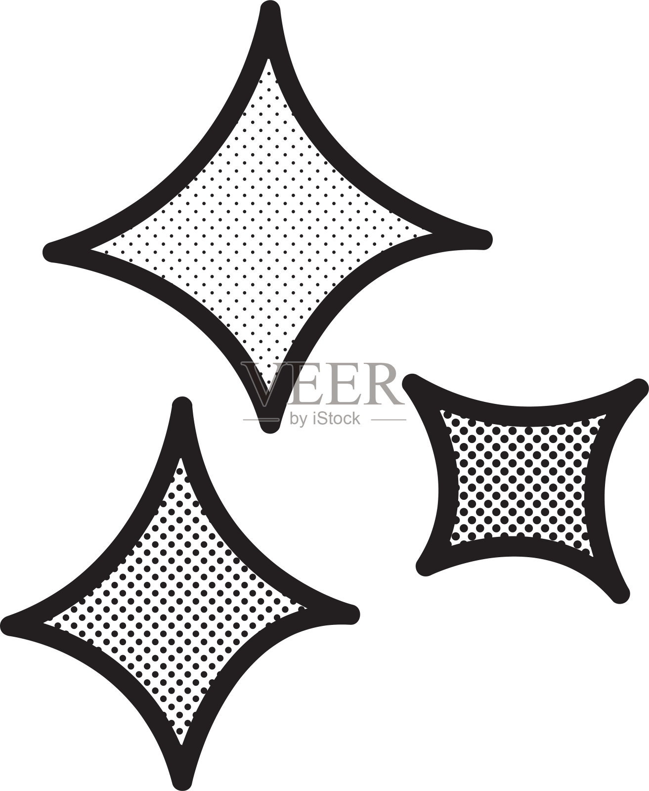 天气标志符号设计插画图片素材