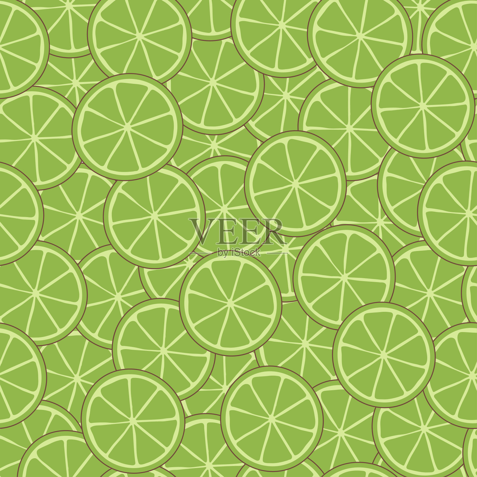 石灰模式插画图片素材