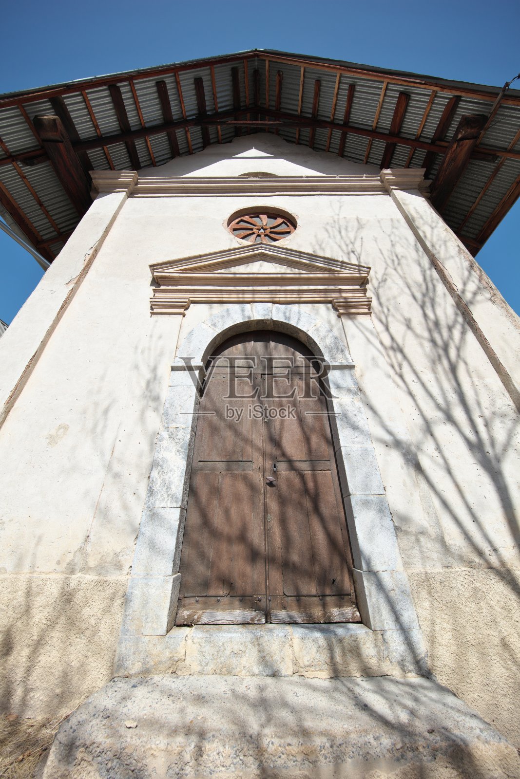 圣马可教堂正面入口;维拉德d天照片摄影图片