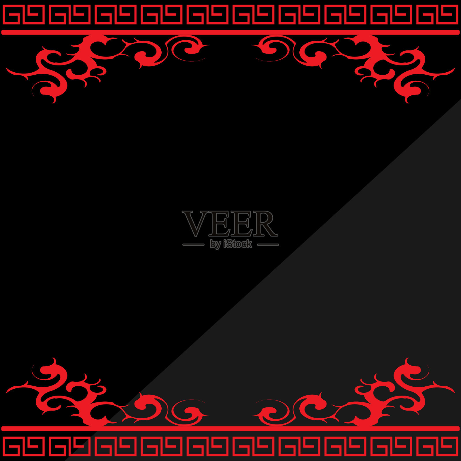 中式的背景插画图片素材