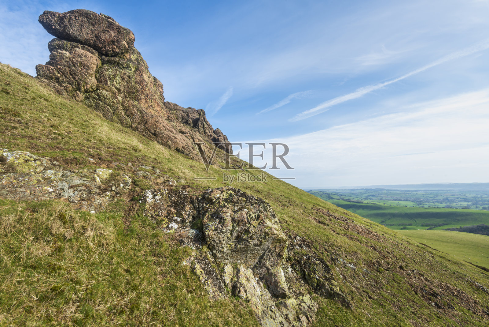 ca喀拉多克什罗浦郡,英格兰,英国。照片摄影图片