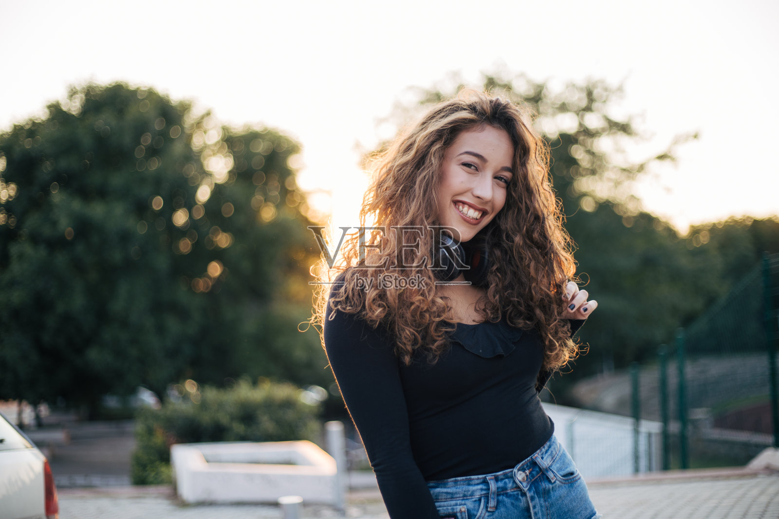 漂亮的女人照片摄影图片