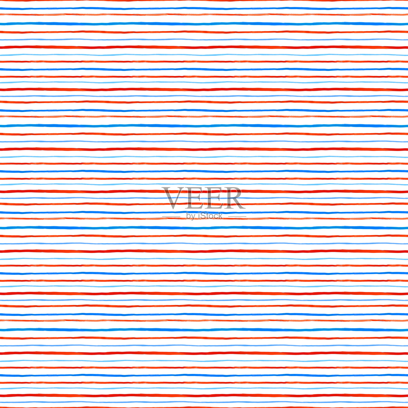 条纹水彩模式插画图片素材