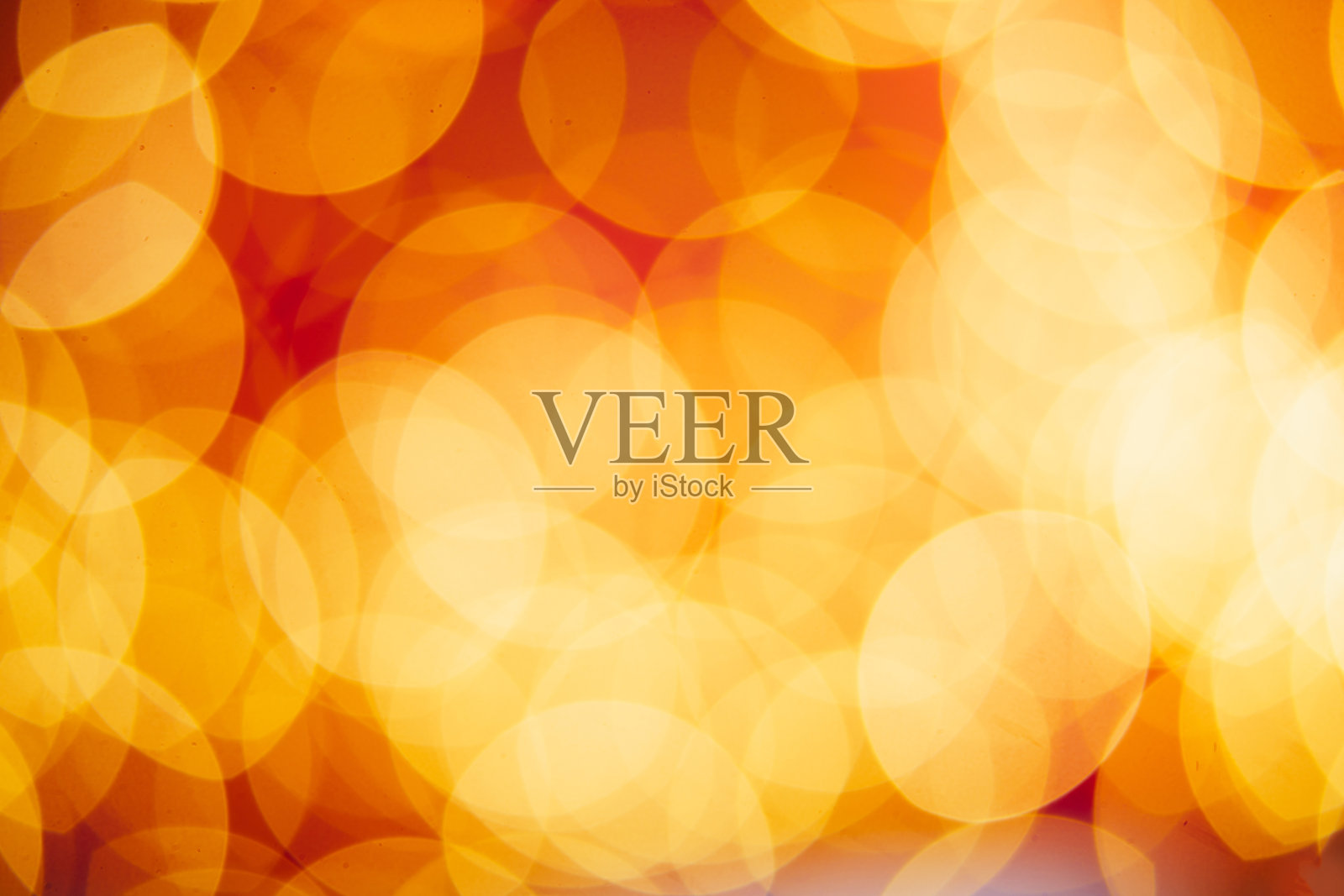 戏剧性的抽象橙色圆散景照片摄影图片